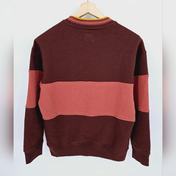 Levi's Men's Crewneck Pullover Non stretch Sweatshirt Color block size small - Picture 5 of 15